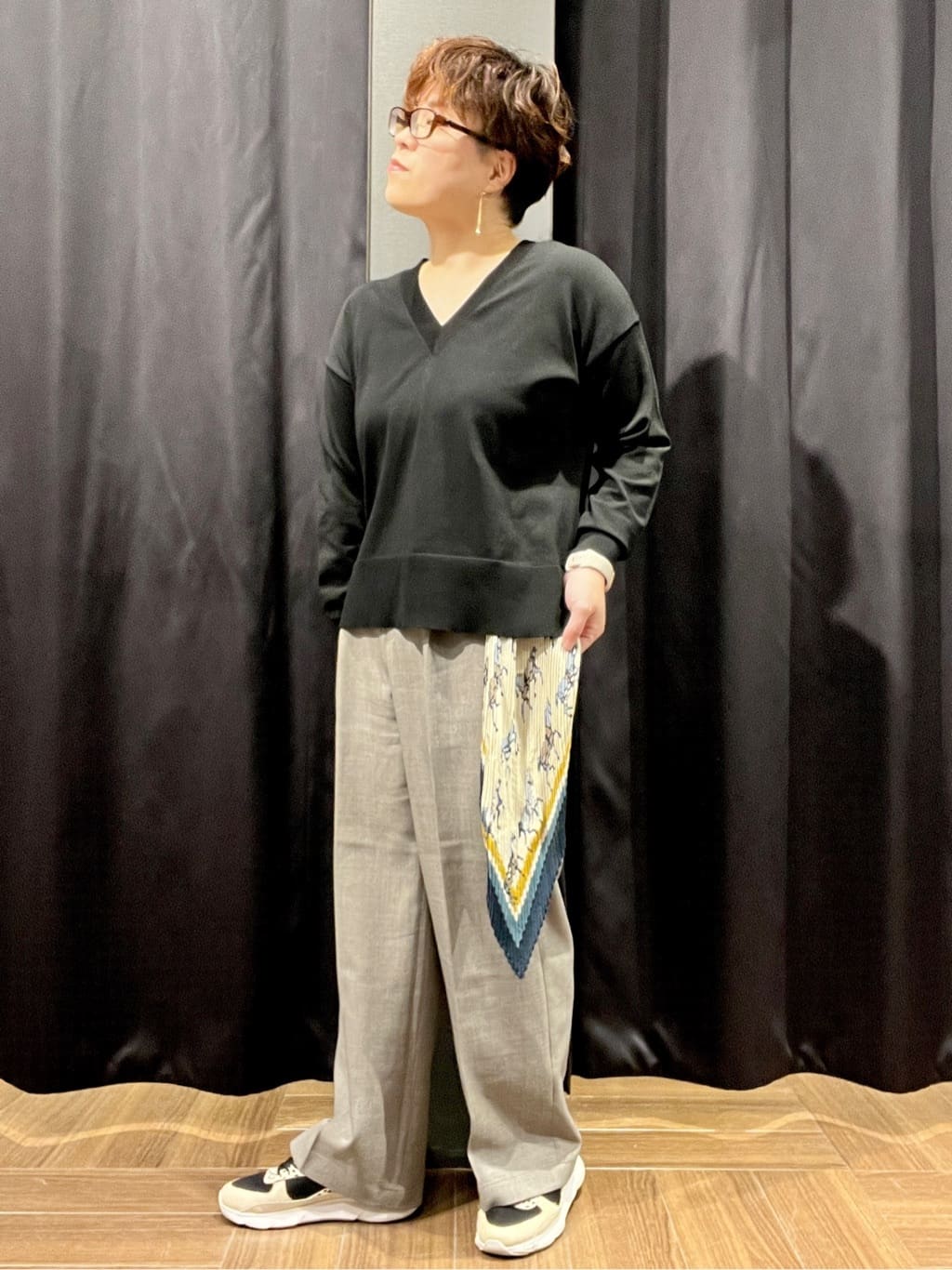 OKMKさんの「THE SHOP TK｜◆【ONOFF活躍／セレモニー／通勤】CAVIAN Wブレストジャケット／洗える」を使ったコーディネート
