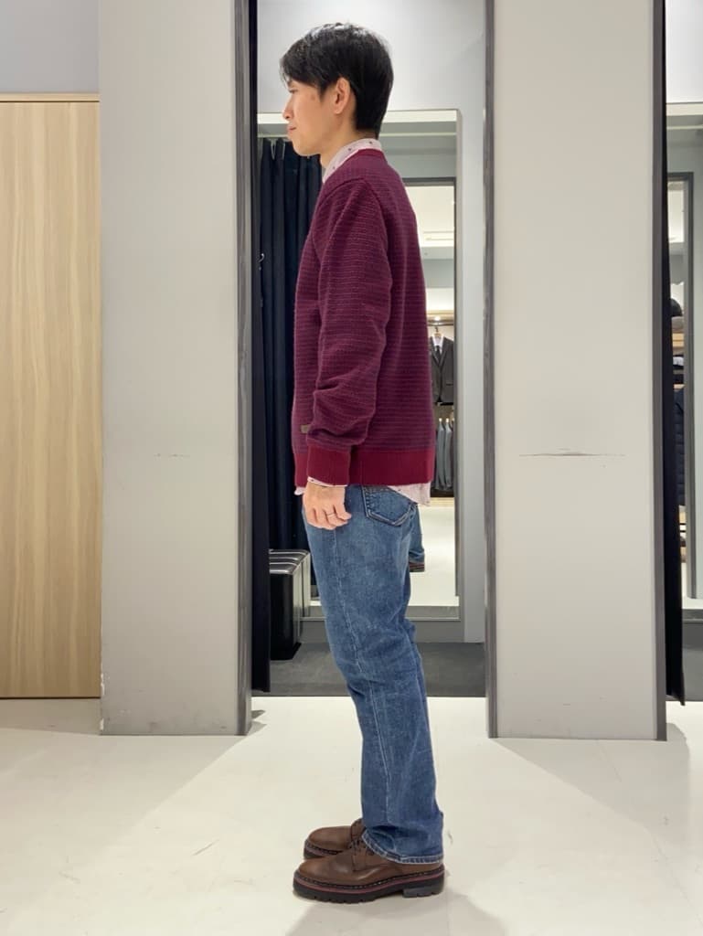 わいずみさんの「TAKEO KIKUCHI｜【DOWN FABRIC】ダウンファブリック スタンドカラーブルゾン」を使ったコーディネート