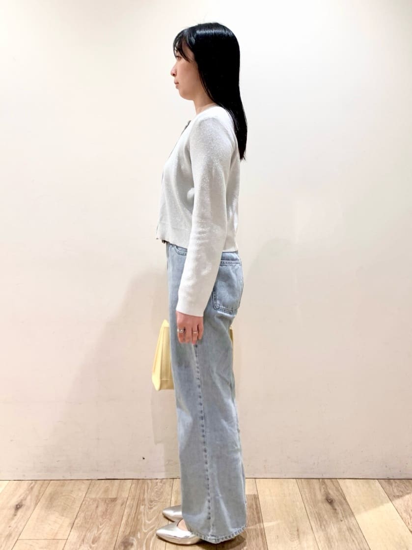 matsuさんの「index｜《丈が選べる》ストレートデニムパンツ【洗濯機洗い可】」を使ったコーディネート