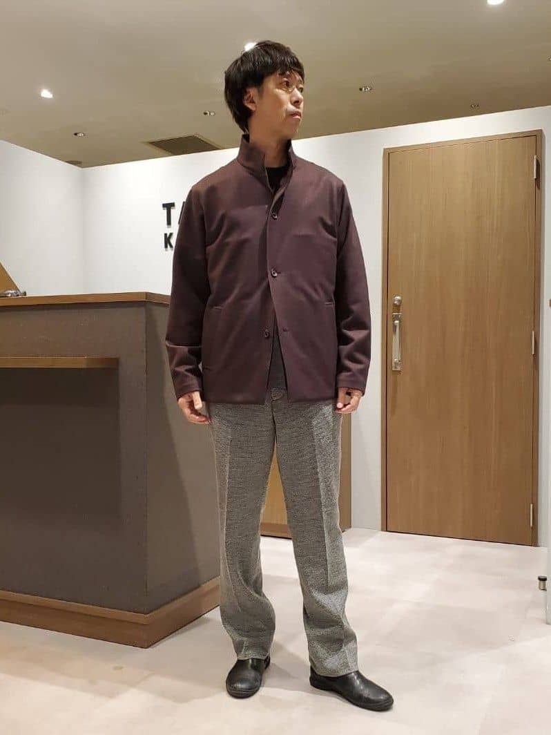 ishidaさんの「TAKEO KIKUCHI｜【DOWN FABRIC】ダウンファブリック スタンドカラーブルゾン」を使ったコーディネート