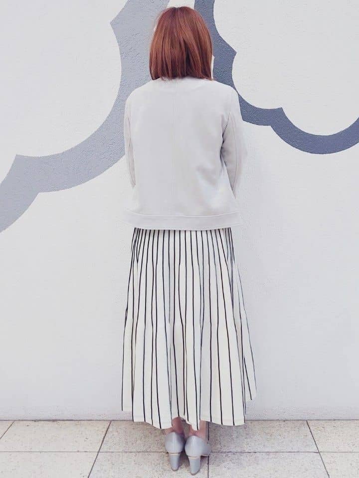ちびすけさんの「◆【通勤／M・Lサイズ展開】カットフェイクスエードジャケット」を使ったコーディネート