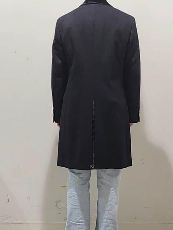 Maedaさんの「TAKEO KIKUCHI｜ウールカシミヤブレンド チェスターコート」を使ったコーディネート
