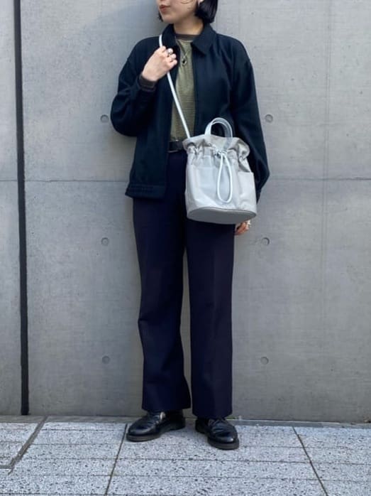 Uさんの「HIROKO HAYASHI｜LUINI（ルイーニ）ショルダーバッグ」を使ったコーディネート