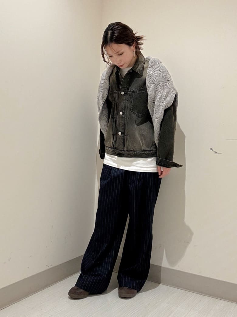 S.A.Oさんの「tk.TAKEO KIKUCHI｜◆リーフジャカードニットシャツポロ」を使ったコーディネート