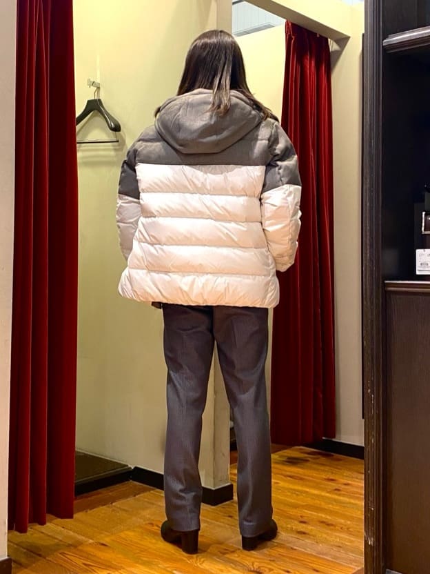 かわぴーさんの「TAKEO KIKUCHI｜【DOWN FABRIC】ダウンファブリック ドレスパンツ / セットアップ対応」を使ったコーディネート