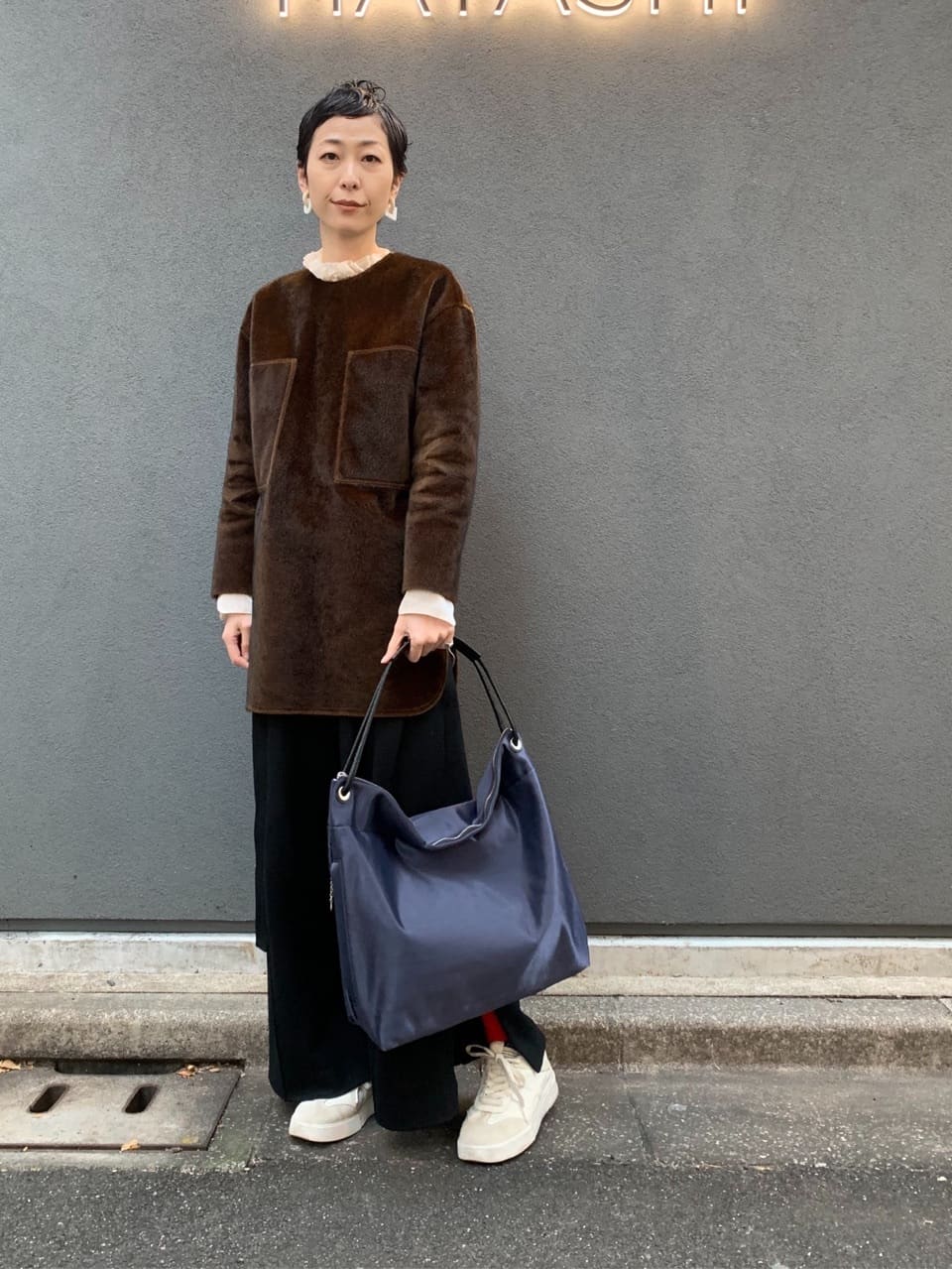 Kさんの「HIROKO HAYASHI｜ENORME RASO（エノルメ ラーゾ）ショルダーバッグ」を使ったコーディネート