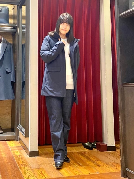 かわぴーさんの「TAKEO KIKUCHI｜【モンスターストレッチ】日本製 ワンウォッシュ デニムパンツ」を使ったコーディネート