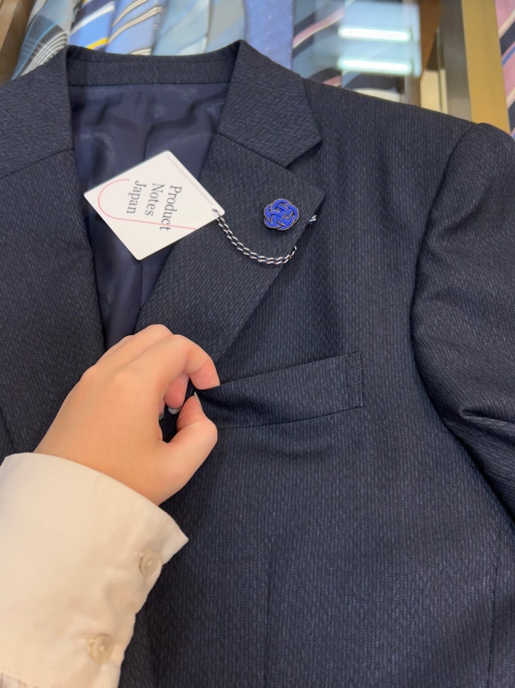 さりーちゃんさんの「TAKEO KIKUCHI｜【Made in JAPAN】矢絣（やがすり）スーツ／スリーピース対応」を使ったコーディネート