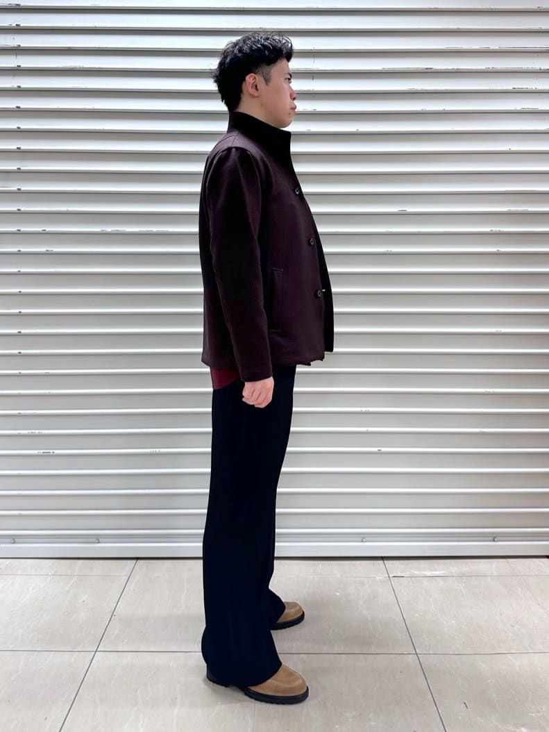 イッシーさんの「TAKEO KIKUCHI｜【DOWN FABRIC】ダウンファブリック スタンドカラーブルゾン」を使ったコーディネート