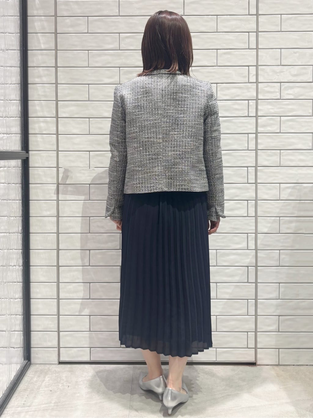 ranさんの「OPAQUE.CLIP｜◆《通勤対応》コットンツイードジャケット」を使ったコーディネート