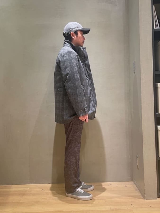 IMAIさんの「TAKEO KIKUCHI｜【3WAY】ジャカード グレンチェック ダウンライナー ブルゾン」を使ったコーディネート