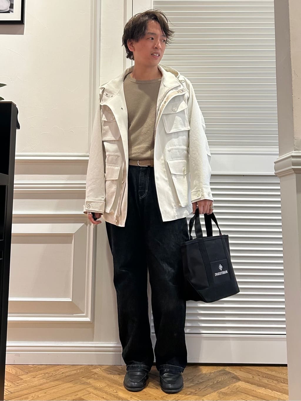 須田　慎二郎さんの「DRESSTERIOR｜【撥水加工/Safari5月号掲載】ローファー」を使ったコーディネート