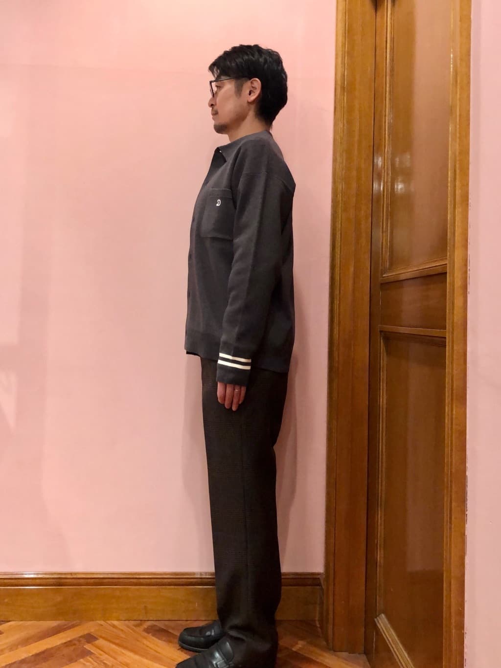 OKJさんの「DRESSTERIOR｜エクスクルーシブフライスロングTシャツ」を使ったコーディネート