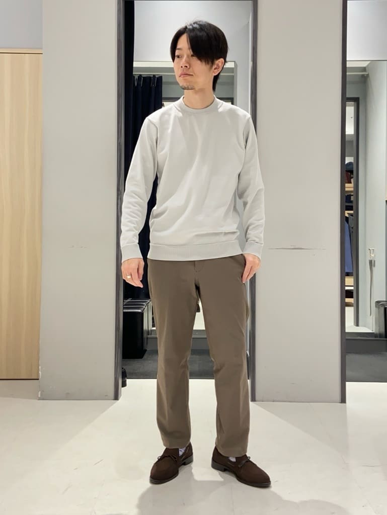 わいずみさんの「TAKEO KIKUCHI｜【3WAY/PC対応】コーデュラ(R)コーティング バッグ」を使ったコーディネート