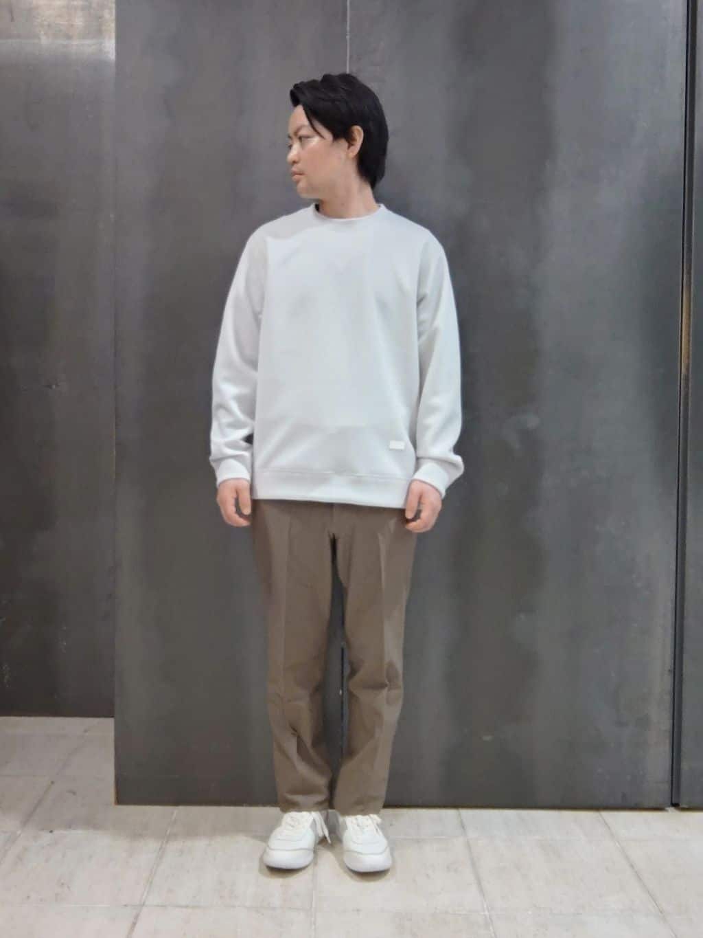 shiominさんの「TAKEO KIKUCHI｜【ウールカシミヤブレンド】ビーバー調 スタンドカラー コート」を使ったコーディネート