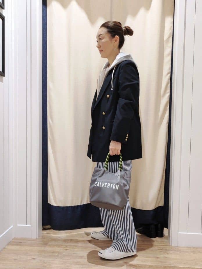 toyaさんの「Dessin｜◆金ボタンダブルジャケット」を使ったコーディネート