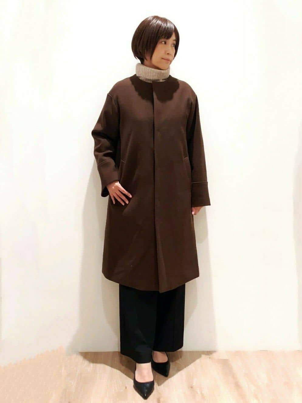 SHIMAKOさんの「OPAQUE.CLIP｜◆【抗菌防臭加工／低反発クッション】名品　ポインテッドトゥパンプス」を使ったコーディネート
