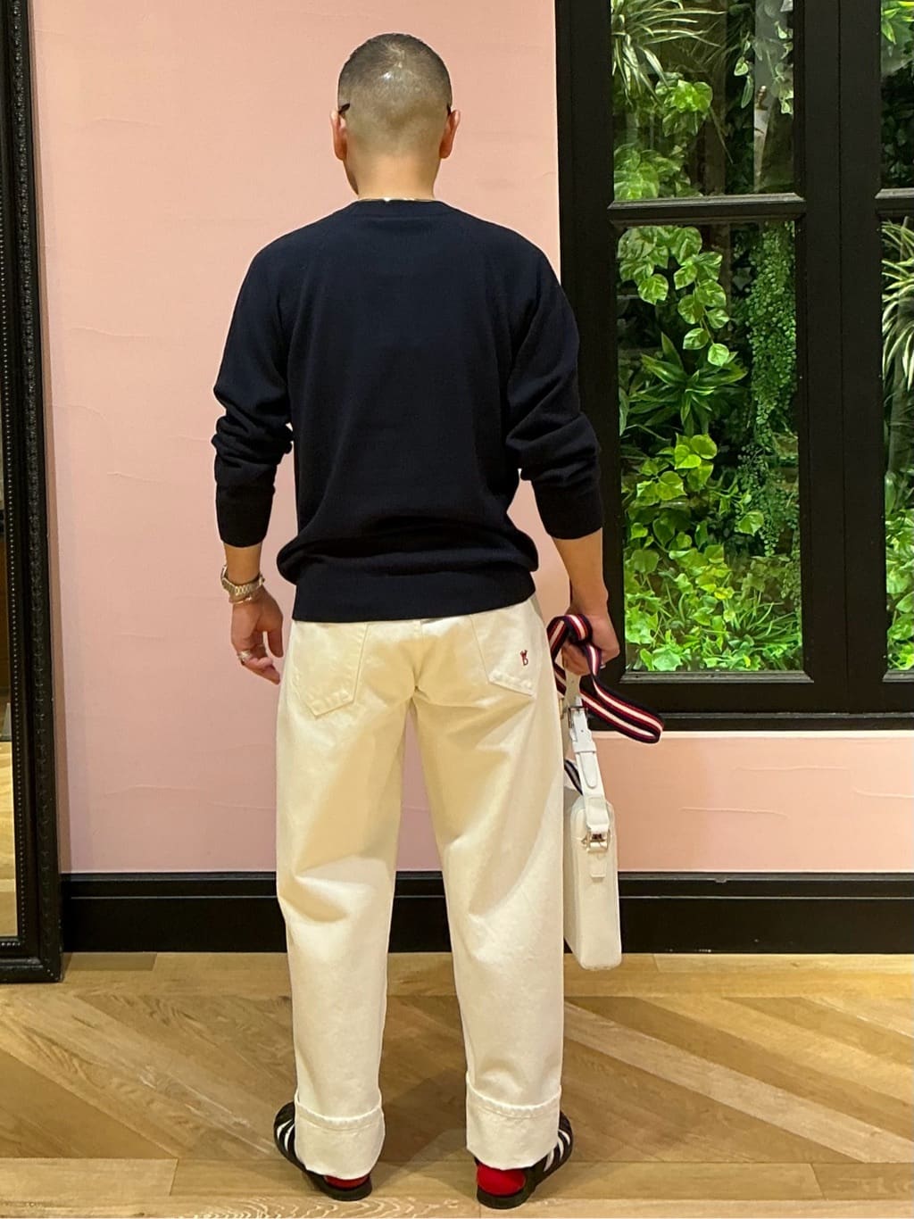 torigoeさんの「DRESSTERIOR｜ステッチ柄　ハーフソックス」を使ったコーディネート