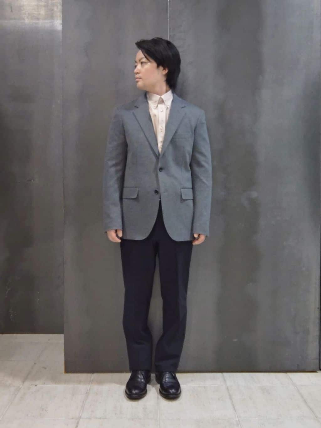shiominさんの「TAKEO KIKUCHI｜ハットモチーフ ジャカード ストライプ シャツ」を使ったコーディネート