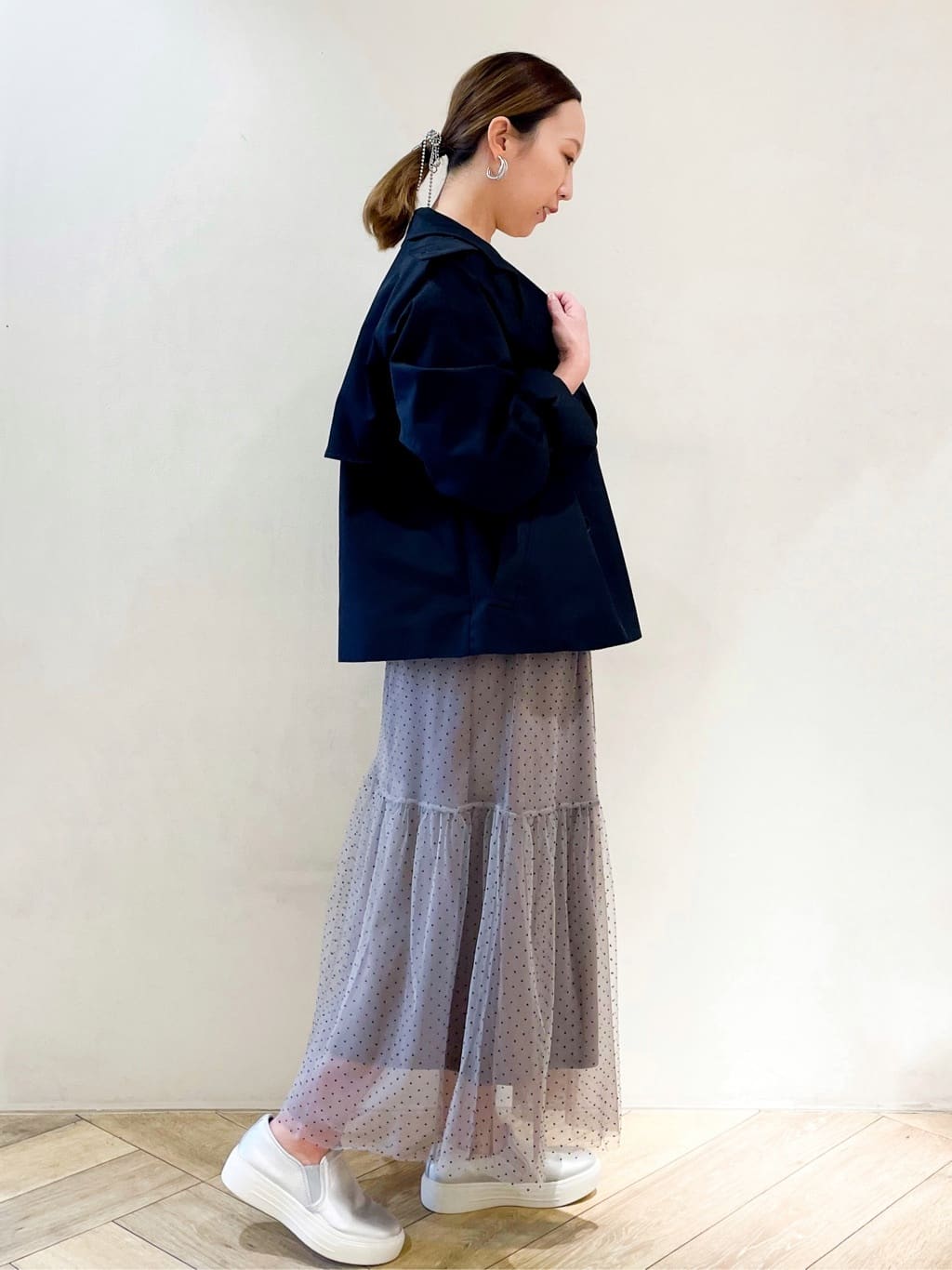makiさんの「index｜◆フォト刺繍トップス【洗濯機洗い可】」を使ったコーディネート