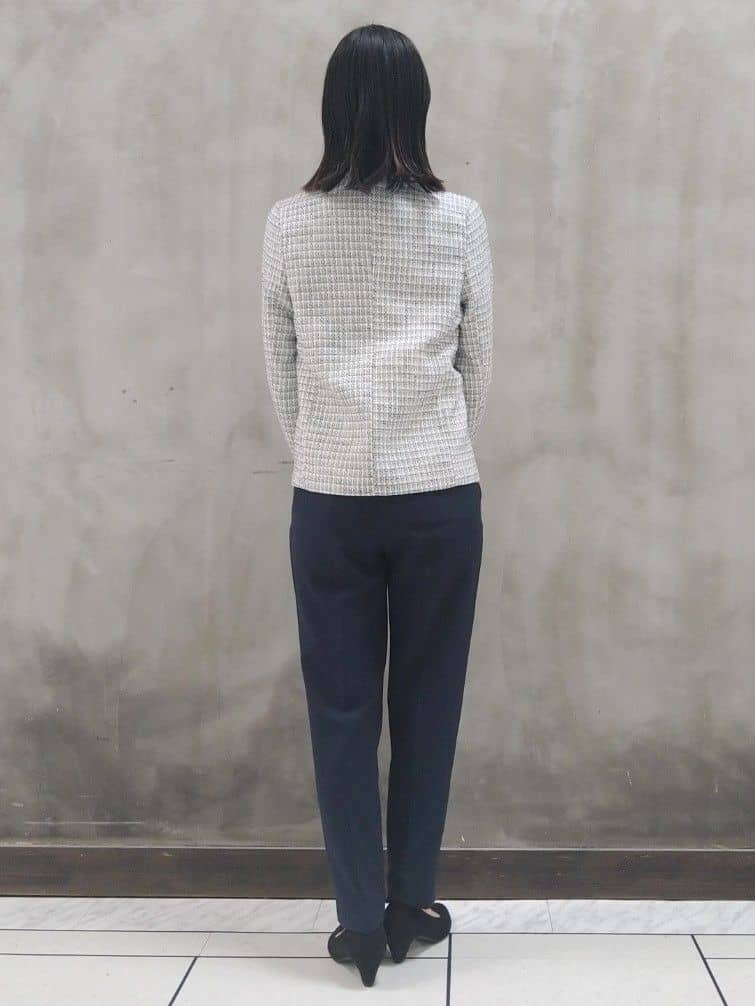 shioさんの「grove｜◆フリンジツイードジャケット」を使ったコーディネート