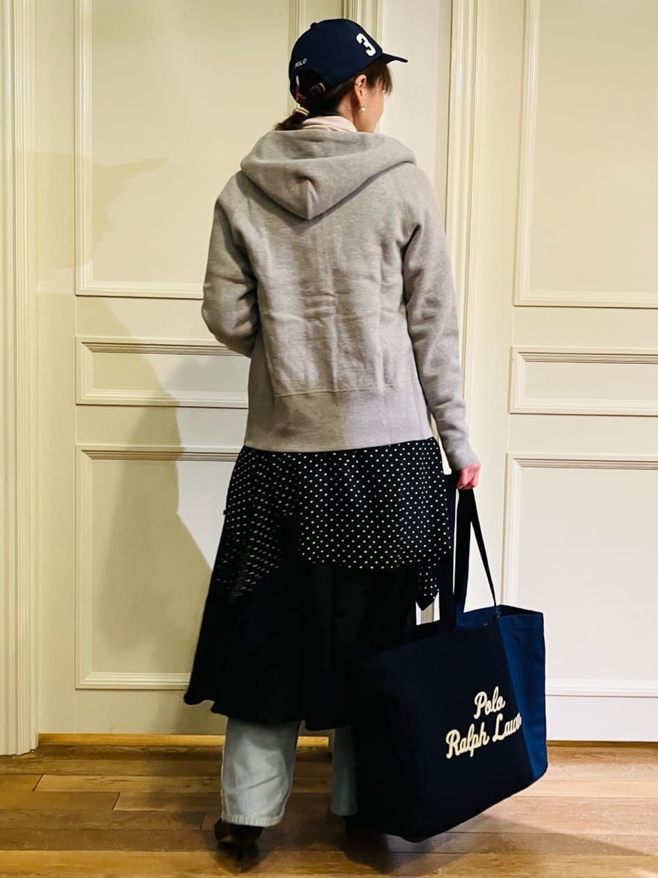 TSUKUIさんの「DRESSTERIOR｜デキシー吊裏毛ジップアップパーカ」を使ったコーディネート