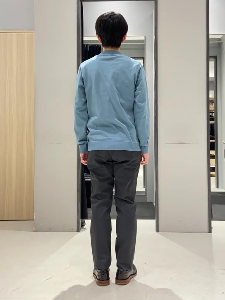 わいずみさんの「TAKEO KIKUCHI｜【全7サイズ&times;8色展開！】トップマルチヘリンボン パンツ」を使ったコーディネート