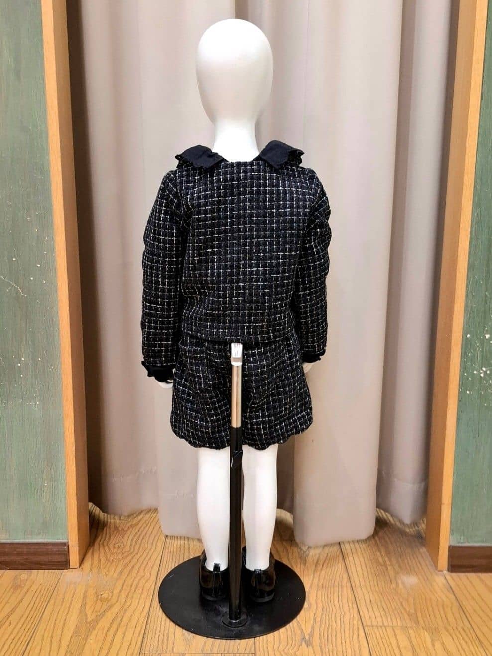 haruさんの「SHOO･LA･RUE｜◆【100-140cm/プチセレ】ツイードジャケット」を使ったコーディネート