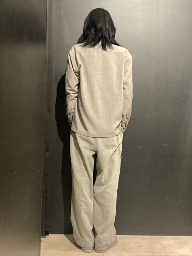 538961276さんの「THE SHOP TK｜◆【CAVIAN/キャビアン】リサイクルシャークスキンダブルフラップシャツ セットアップ可」を使ったコーディネート