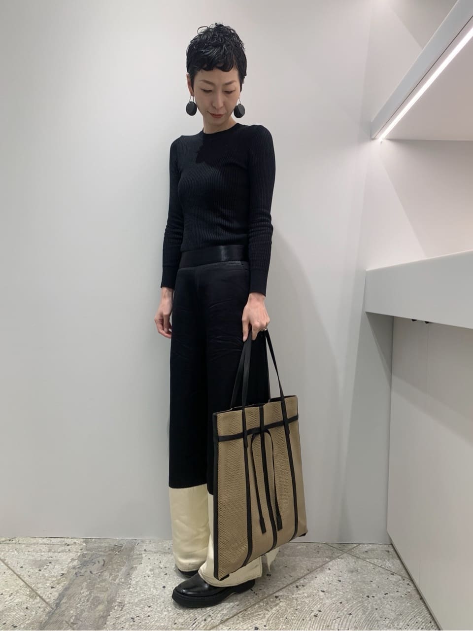 Kさんの「HIROKO HAYASHI｜PANIER（パニエ） トートバッグL」を使ったコーディネート