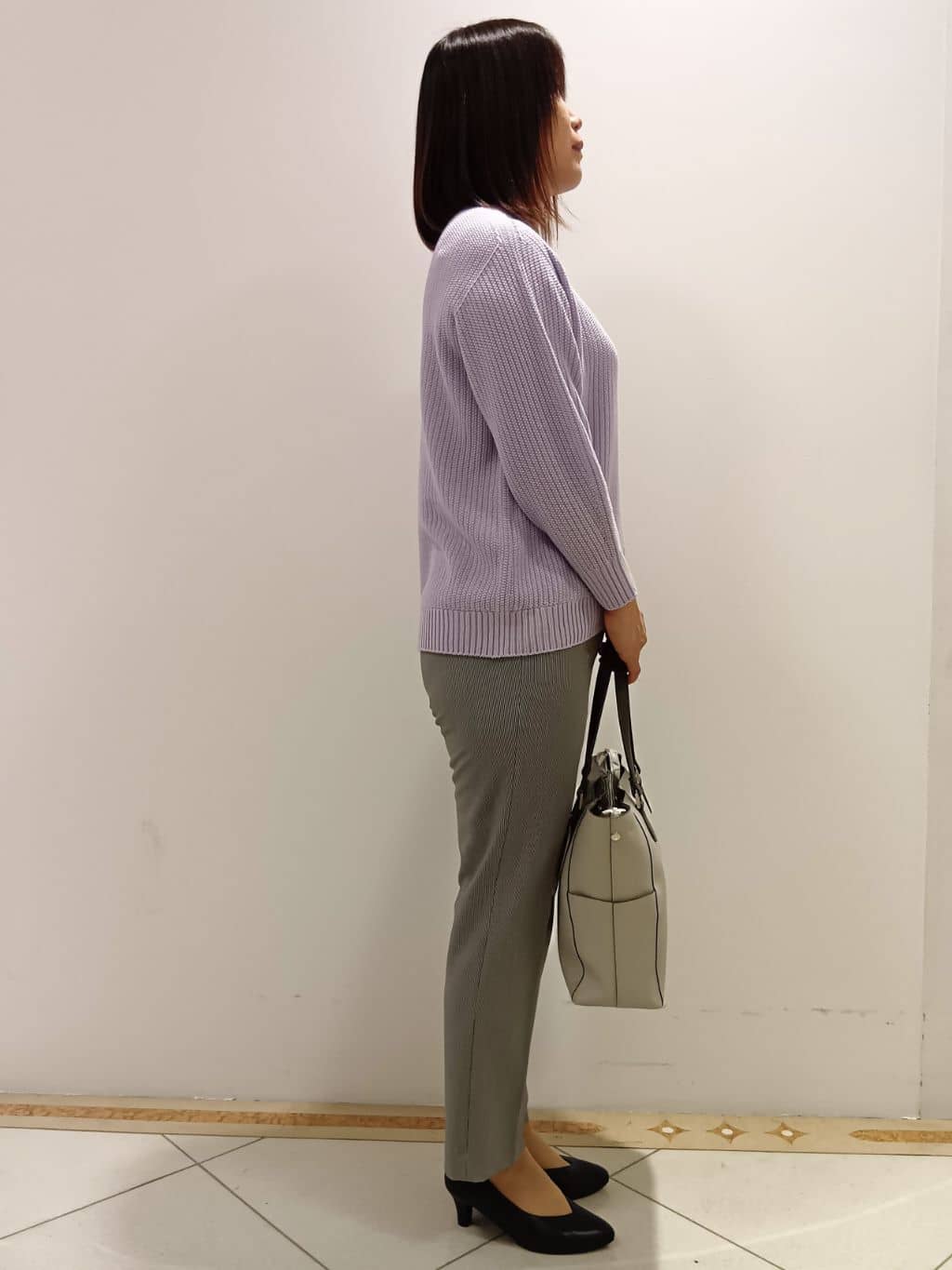 tomoさんの「Reflect｜◆【WEB限定カラーあり／私のパンツ／手洗い可】ストレッチテーパードパンツ」を使ったコーディネート