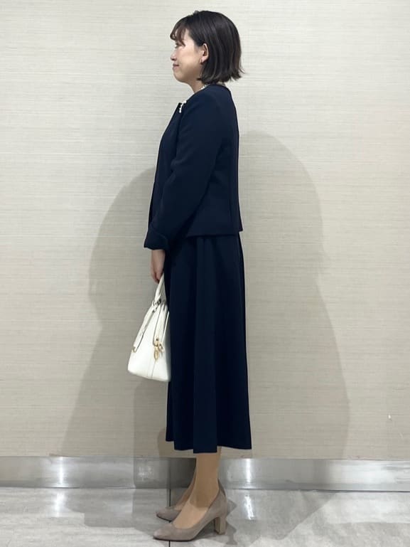 なつよさんの「UNTITLED｜◆【通勤スーツ】ノーカラージャケット」を使ったコーディネート