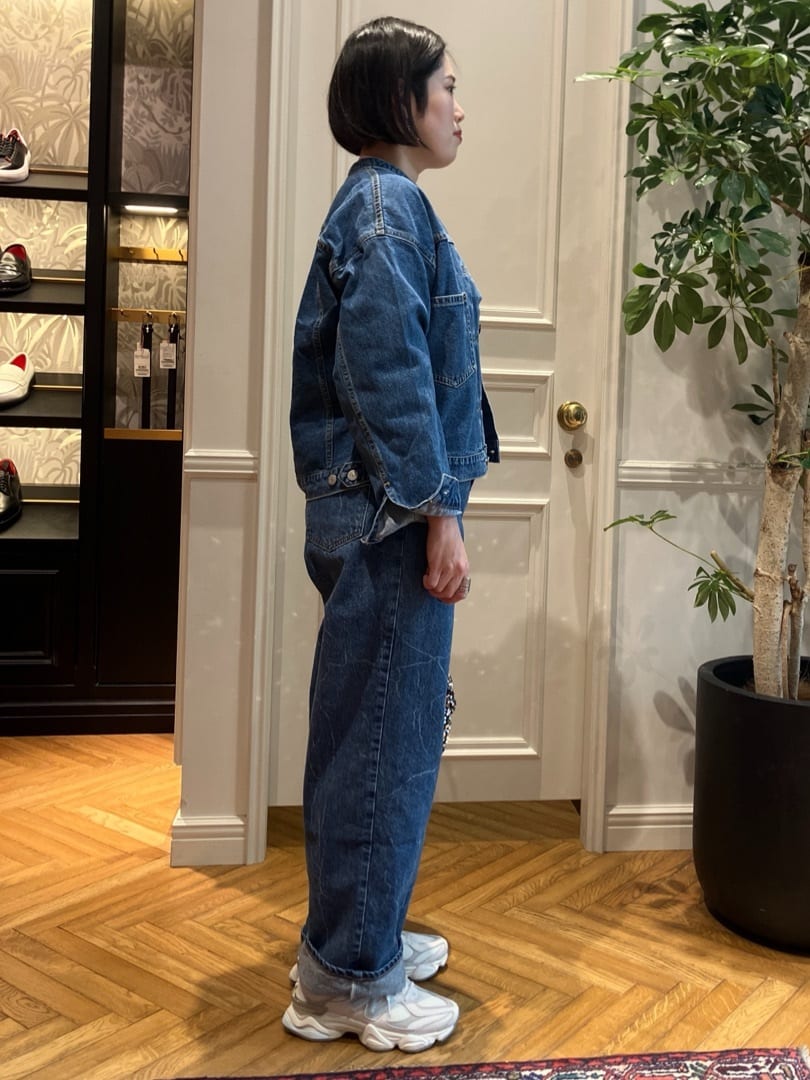 konominさんの「DRESSTERIOR｜スパンコール2WAY巾着バッグ」を使ったコーディネート