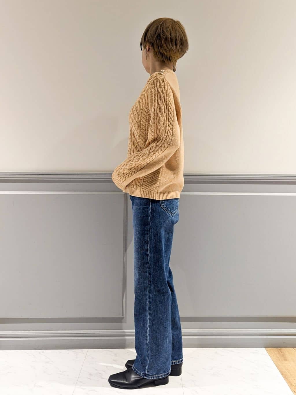 chieさんの「grove｜【Lee&times;grove別注】STRAIGHT DENIM PANTS」を使ったコーディネート