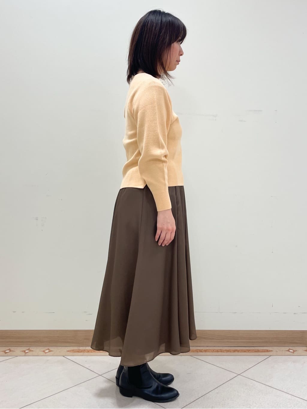 hanaさんの「Reflect｜◆【夏SALE／手洗い可】パフスリーブニット」を使ったコーディネート