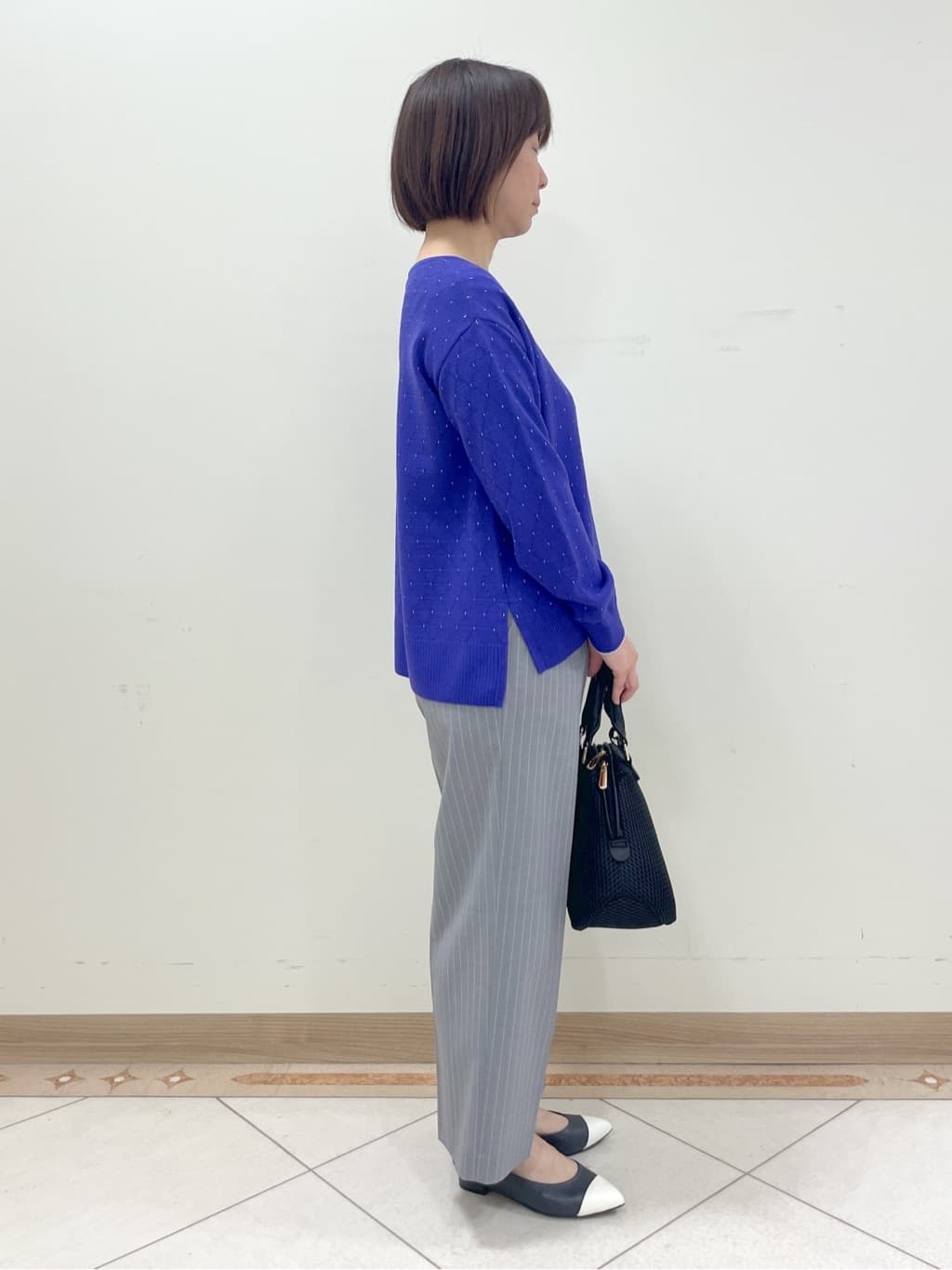 hanaさんの「Reflect｜◆【夏SALE／ショルダー付き】キレイめメッシュバッグ」を使ったコーディネート