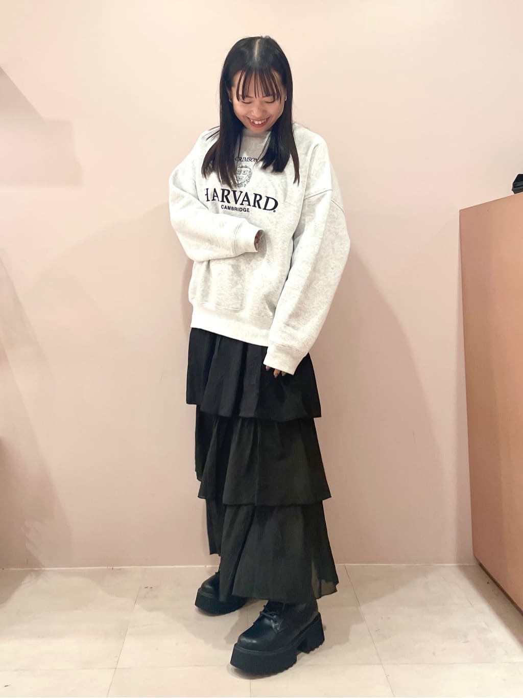 SEIKOさんの「ESPERANZA｜【晴雨兼用】レースアップレインブーツ」を使ったコーディネート
