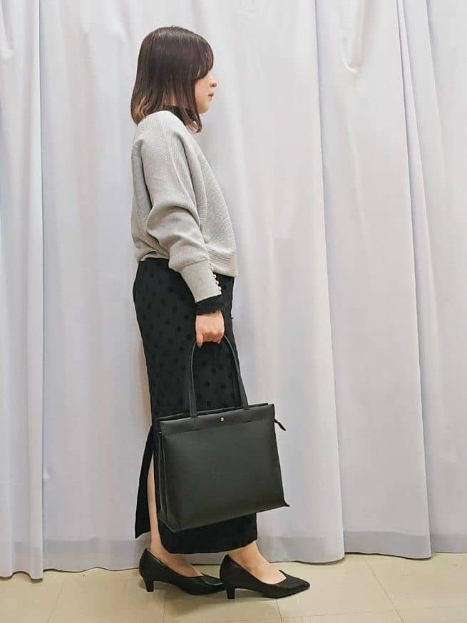 かなさんの「SHOO･LA･RUE｜◆【軽量】スクエアトートバッグ」を使ったコーディネート