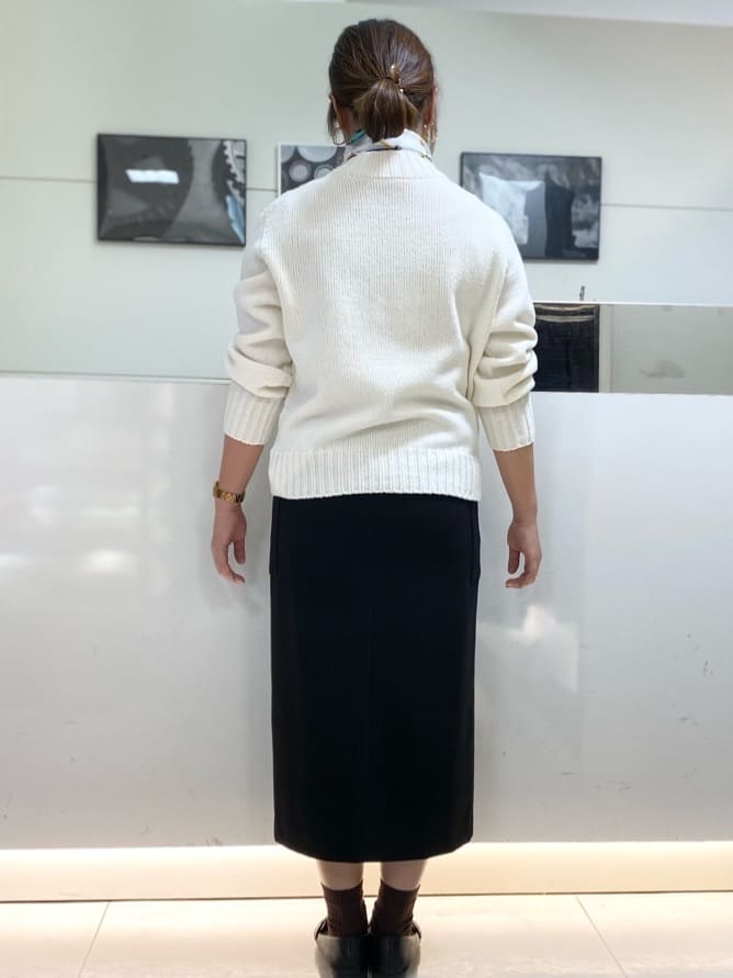 Ayaさんの「UNTITLED｜【古畑星夏さん着用】トルソープリントスカーフ」を使ったコーディネート
