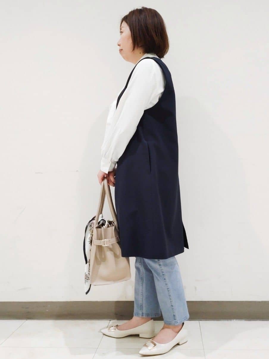 あらーさんの「OPAQUE.CLIP｜◆《通勤対応》ボウタイブラウス【洗濯機洗い可】」を使ったコーディネート