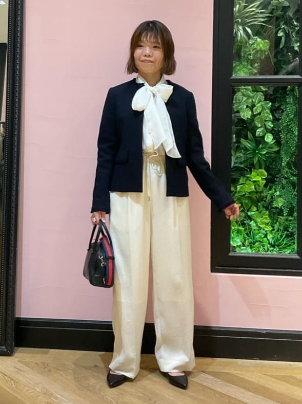 ogataさんの「DRESSTERIOR｜【セレモニー】オケージョンツイードジャケット」を使ったコーディネート