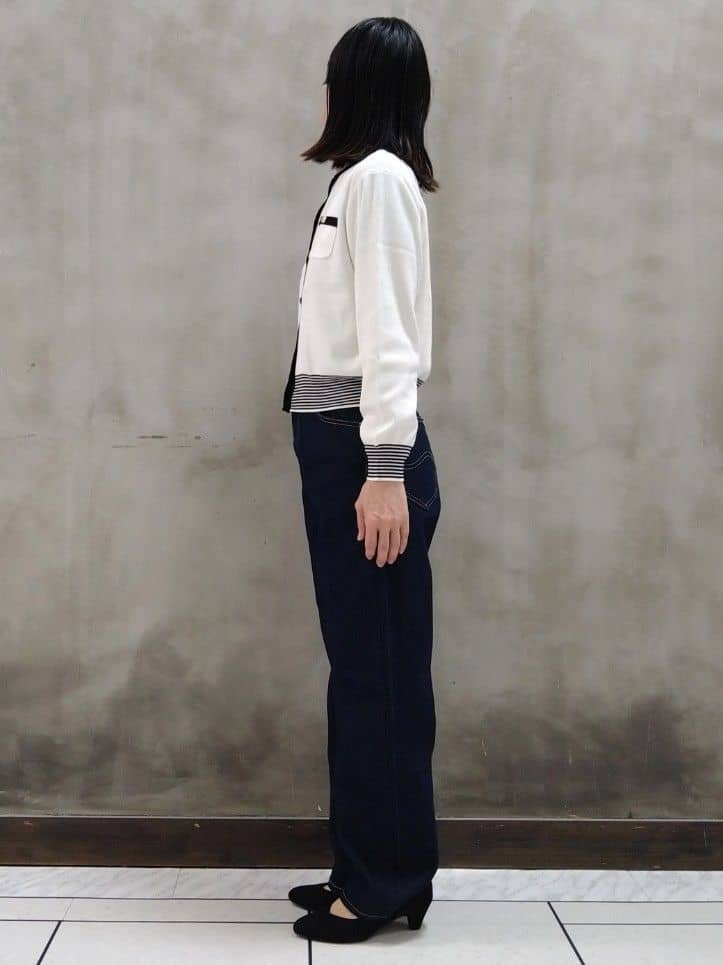 shioさんの「grove｜【Lee&times;grove別注】STRAIGHT DENIM PANTS」を使ったコーディネート