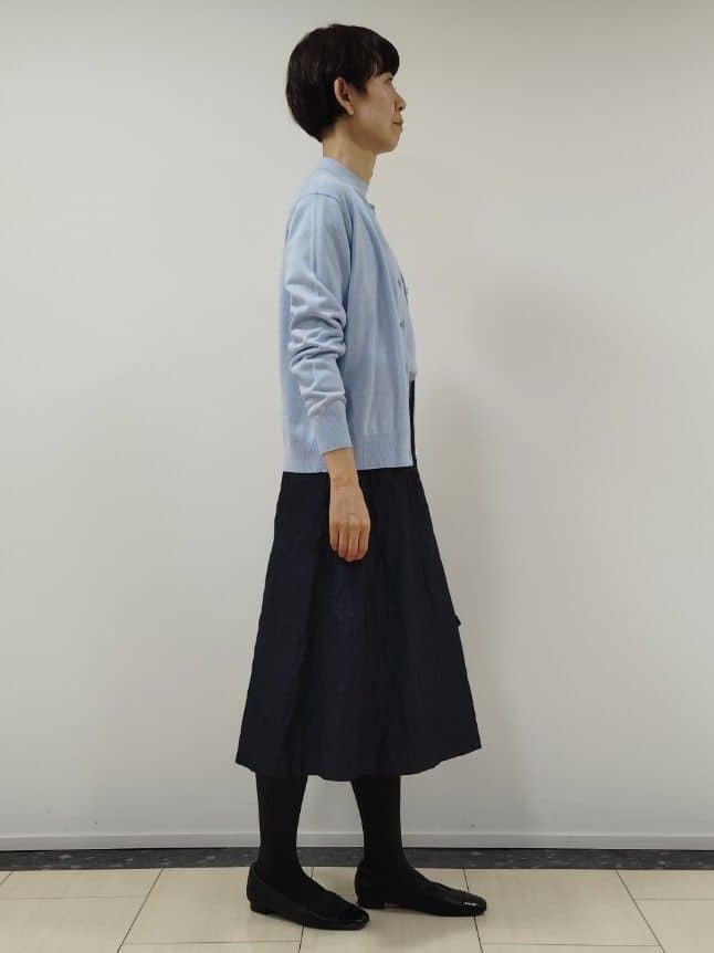KATAさんの「Reflect｜◆【夏SALE／手洗い可】カーディガン＋ニットツインセット」を使ったコーディネート