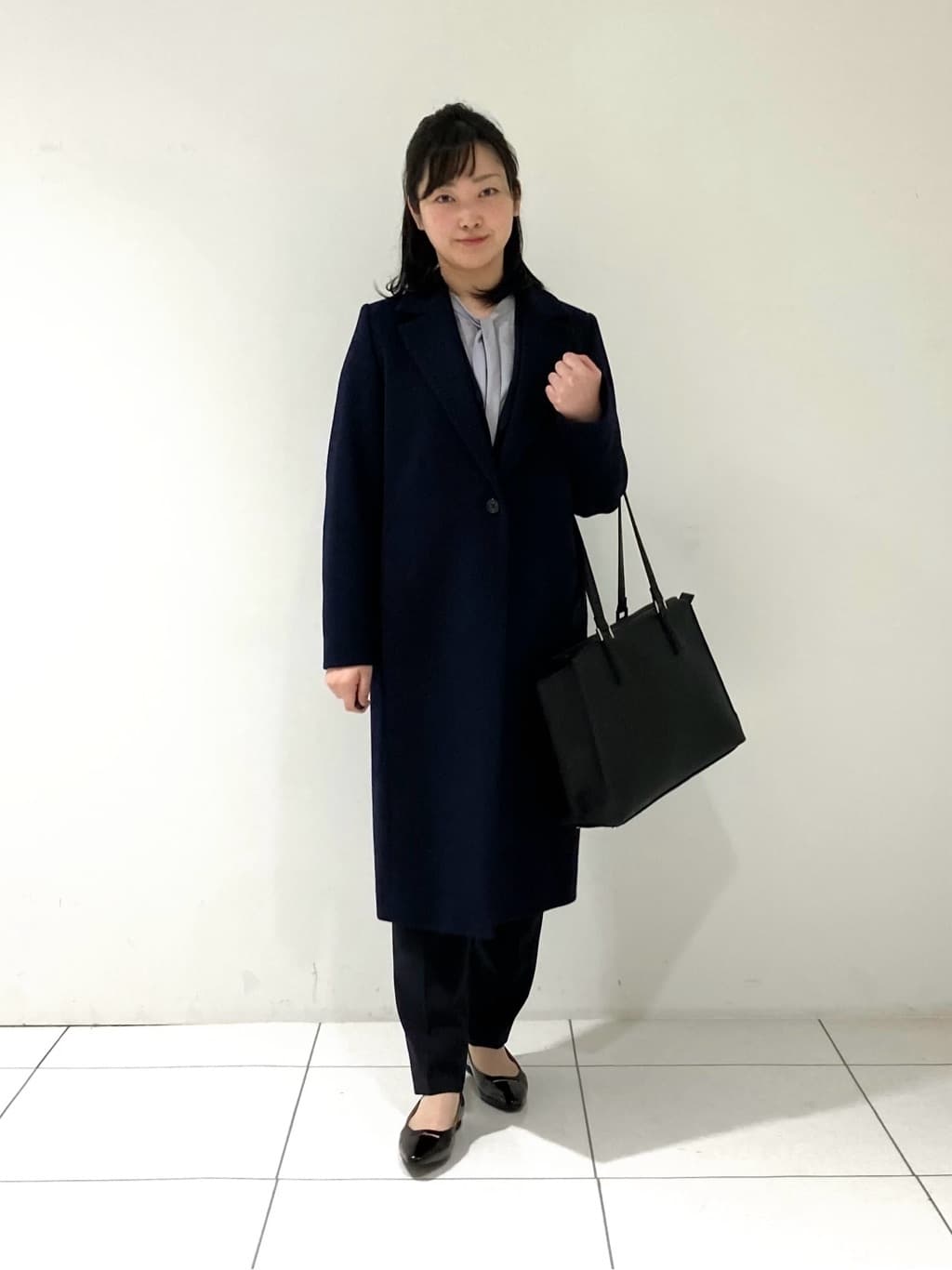 momokoさんの「INDIVI｜【洗える／UVケア／スーツ】ストレッチテーラードカラージャケット」を使ったコーディネート
