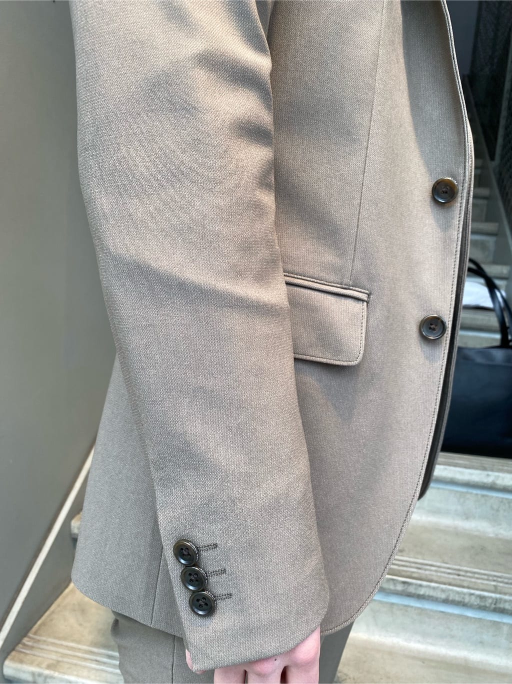 hazuさんの「TAKEO KIKUCHI｜【360&deg;ストレッチ／セットアップ対応】None Of Stress ジャケット」を使ったコーディネート
