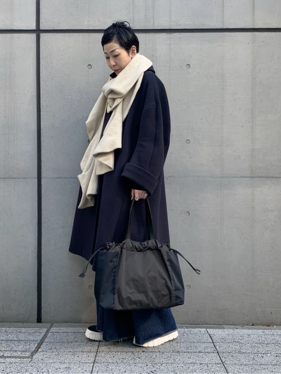 Kさんの「HIROKO HAYASHI｜LUINI（ルイーニ）トートバッグ」を使ったコーディネート