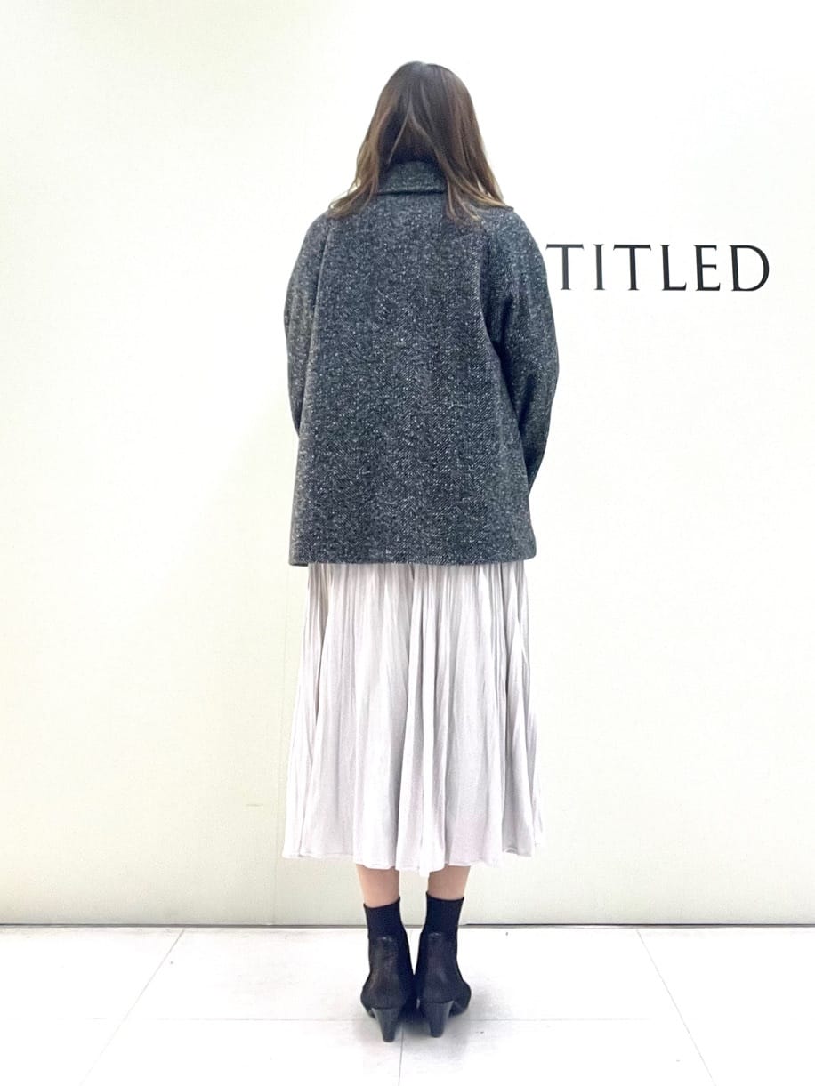 Sakaiさんの「UNTITLED｜◆【洗える/体型カバー】コットンウールプルオーバーニット」を使ったコーディネート