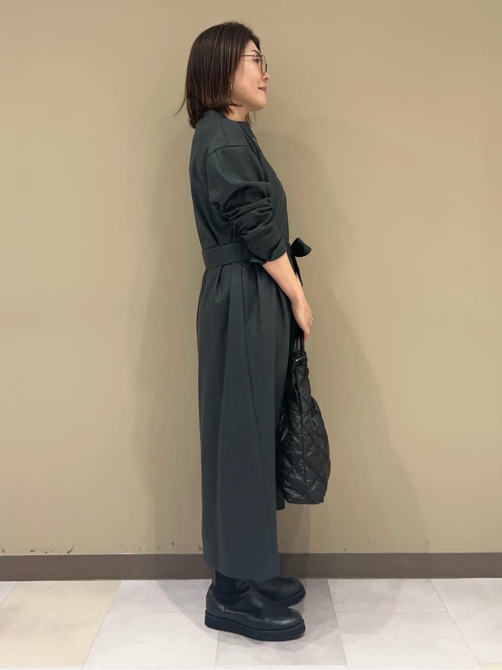 fukuさんの「UNTITLED｜◆軽やかナイロンフラットトート」を使ったコーディネート