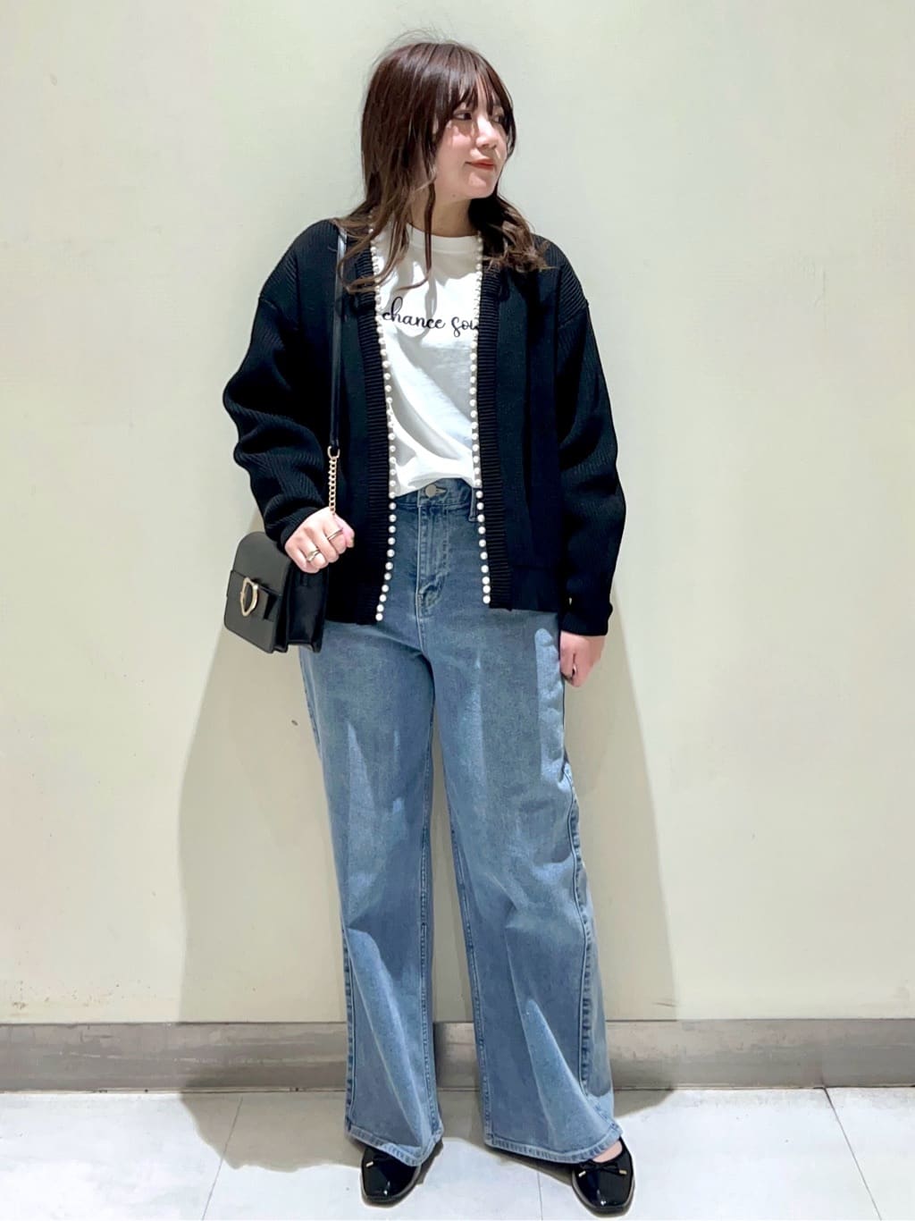 mizukiさんの「OPAQUE.CLIP｜【定番/6color】名品フラットバレエシューズ」を使ったコーディネート