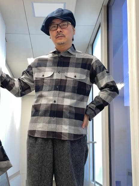 MAKOTO AIさんの「TAKEO KIKUCHI｜【3WAY】ハウンズトゥース ダウンライナー コート」を使ったコーディネート
